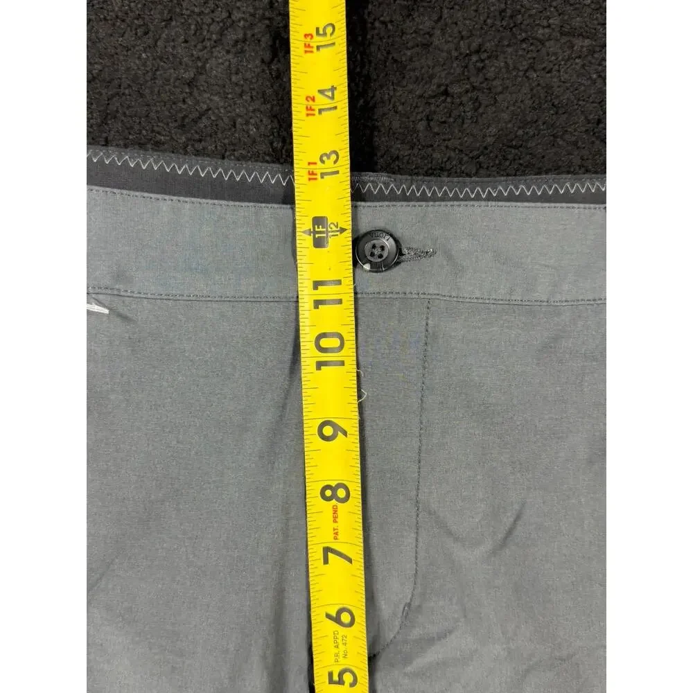 Vuori Pants Mens 36x28 Gray Aim Trouser Stretch Performance Athletic Travel Golf